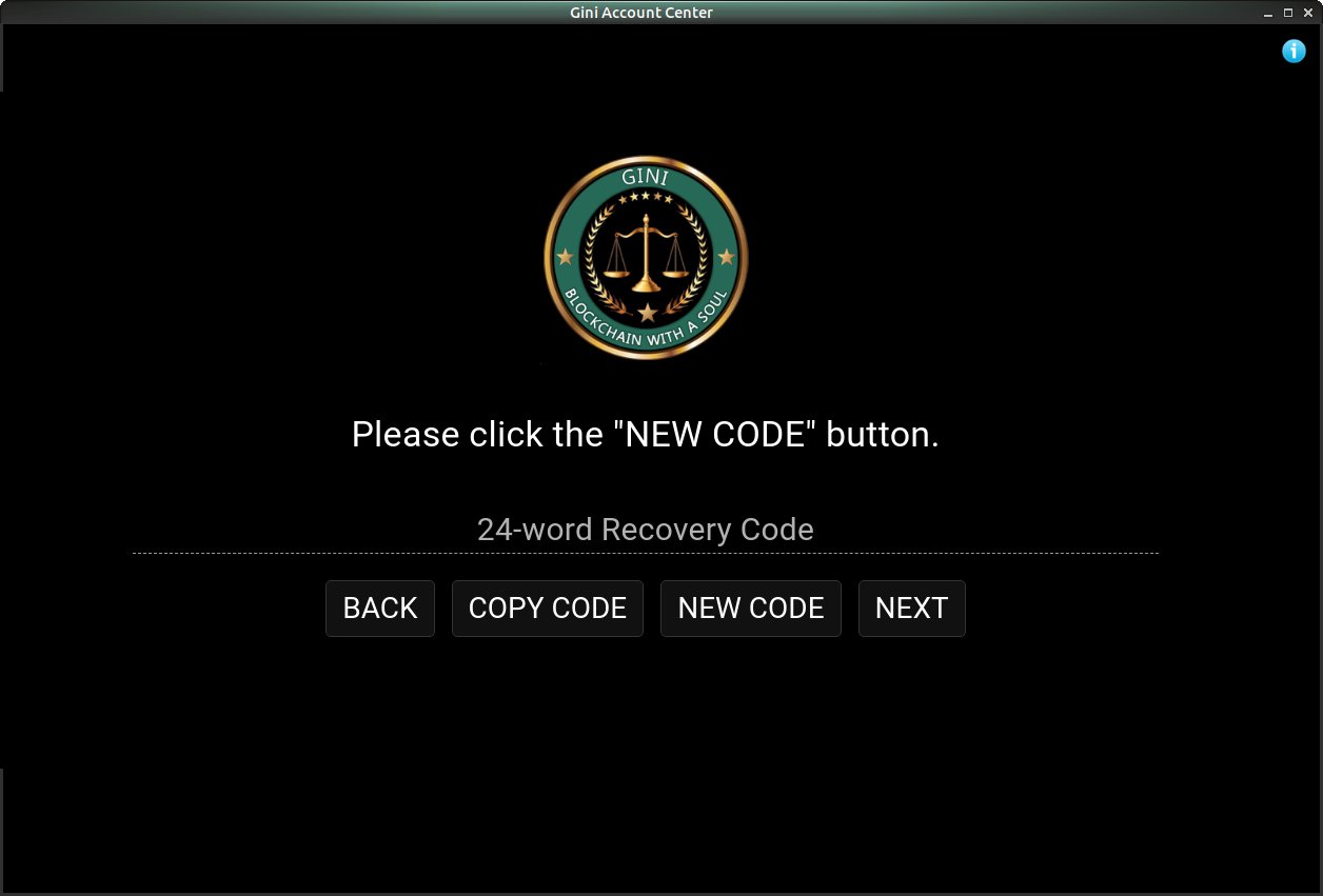 Create New Account