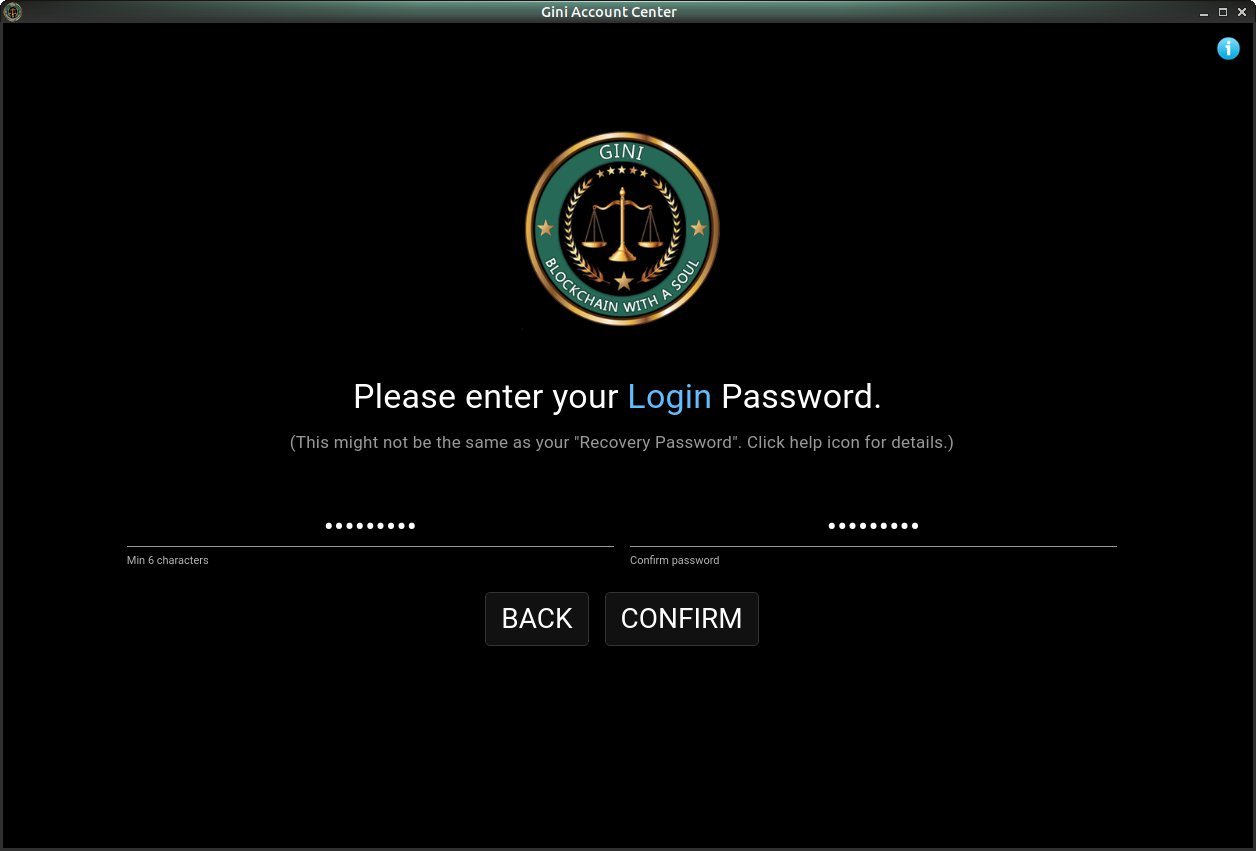 Confirm Login Password