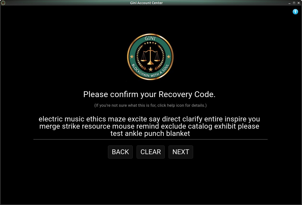 Recovery Code Confirmed