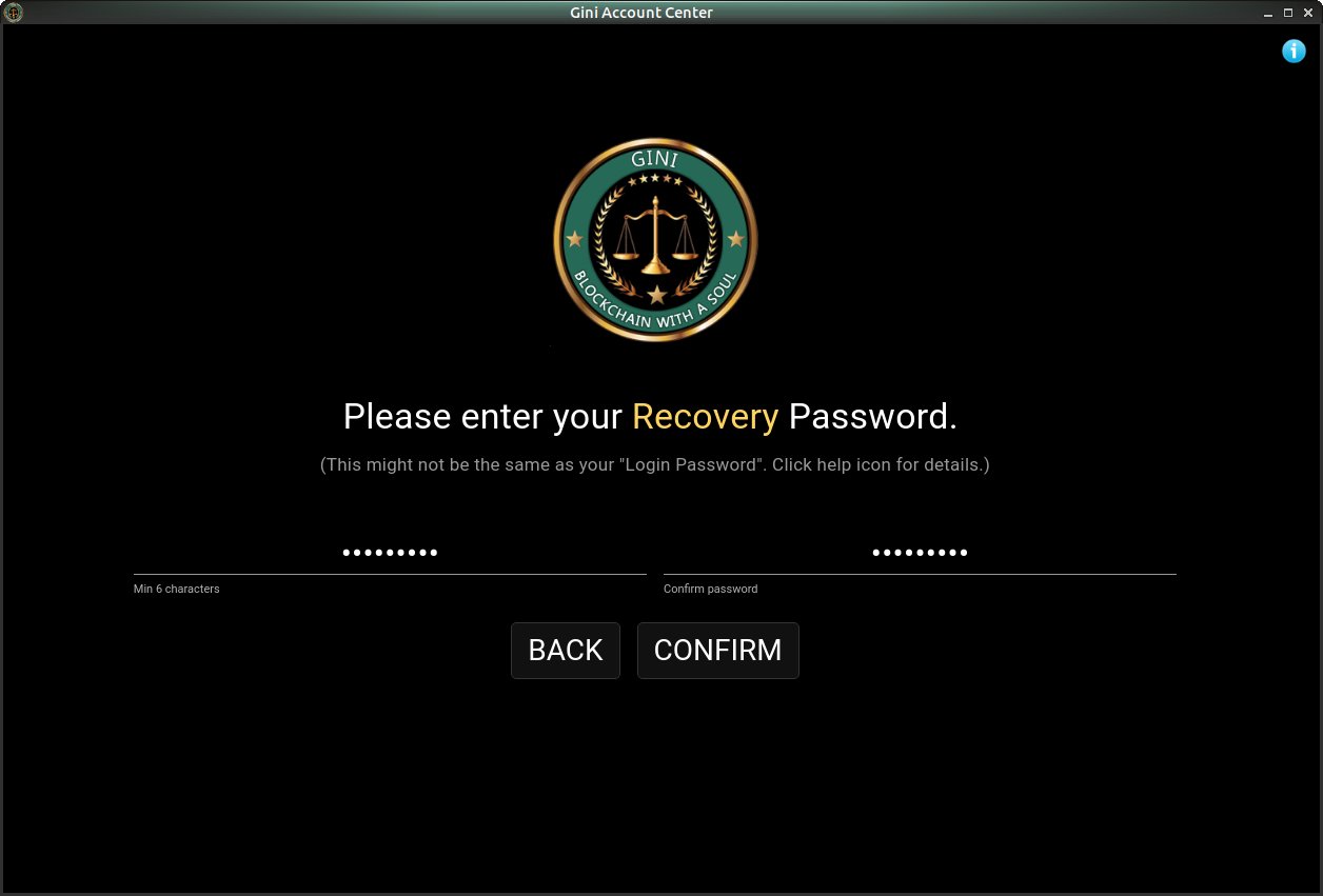 Recovery Password